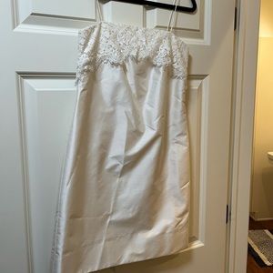 J. Crew Collection Bridal Mini Dress